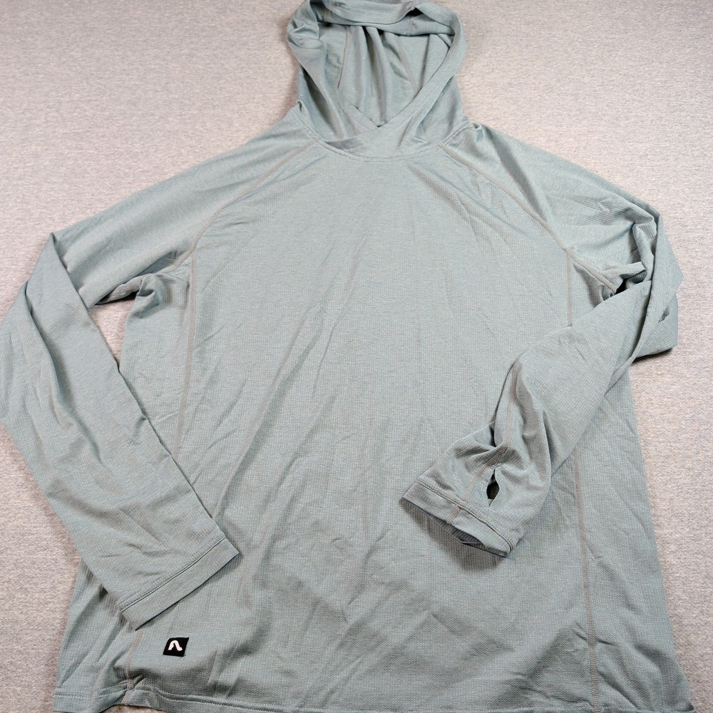 Flylow Bandit Shirt Men's Large Hooded Sun Shirt UPF 30+ Lightweight Style 0022